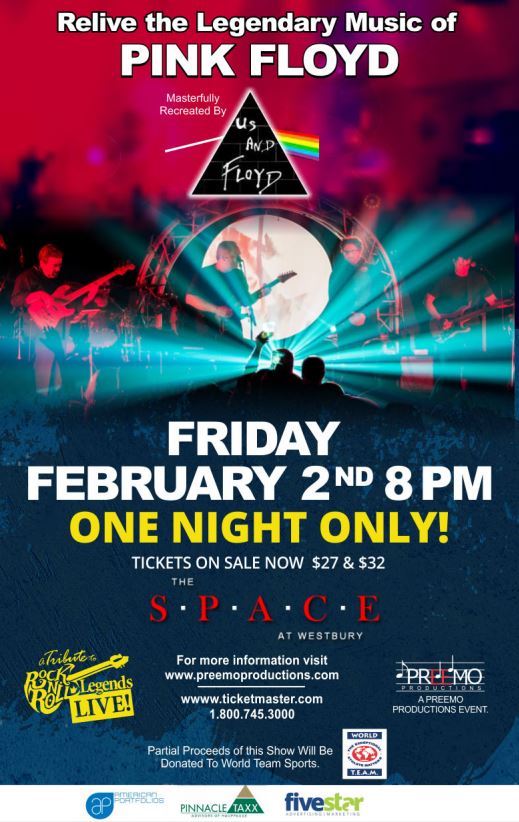 PreemoProd's tweet photo. Us and Floyd are performing at tonight at 8pm! Get your last minute tickets and we'll see you on the dark side of the moon...
https://t.co/xncMe6AARU
#pinkfloyd #longisland #tributeband #usandfloyd #thespaceatwestburytheater #concert #show #floyd #preemoproductions https://t.co/wd7rNaV69i