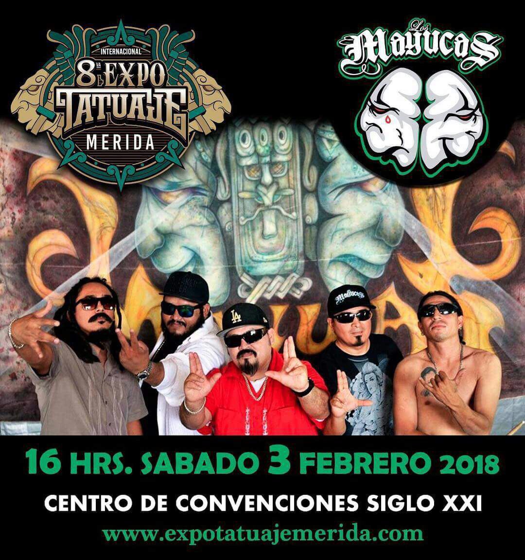 djrakalku's tweet photo. 03.02.18 | 8va. Expo Tatuaje Internacional Mérida | 4 pm - Centro de Convenciones Siglo XXI | Mérida, Yuc. #KuxtalScratch #LosMayucas #Mayab #HipHopLatino #TDM https://t.co/KipBCOc7ra