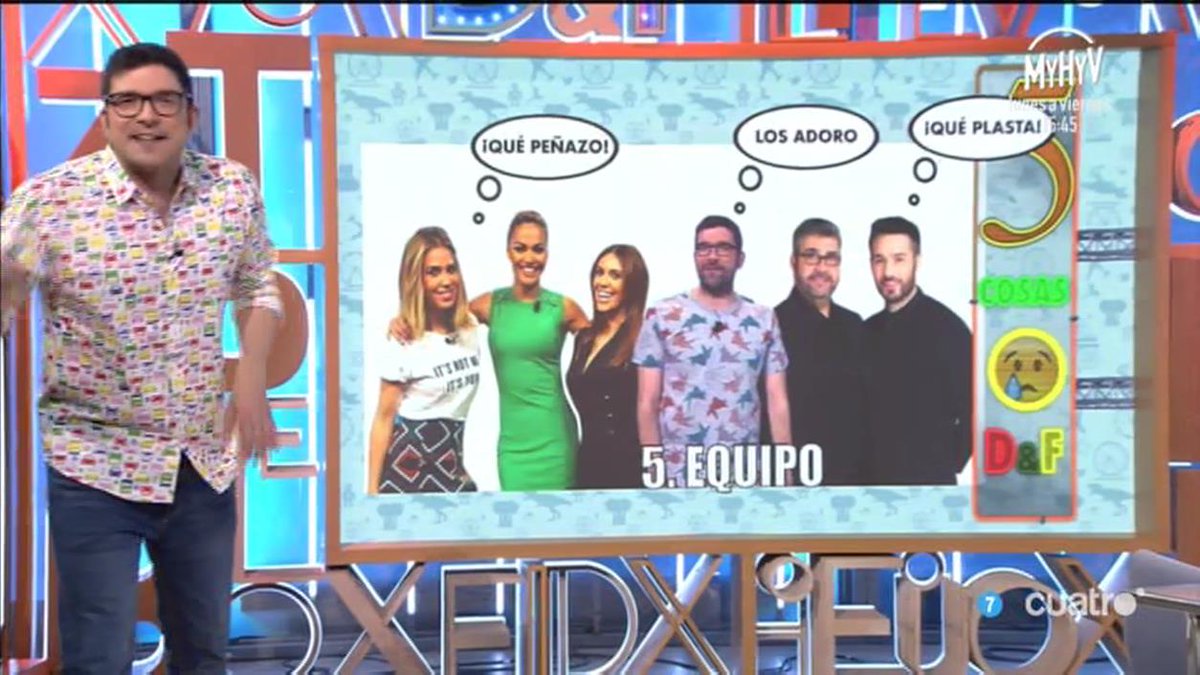 5. Al equipo ❤️ #DaniYFlorever