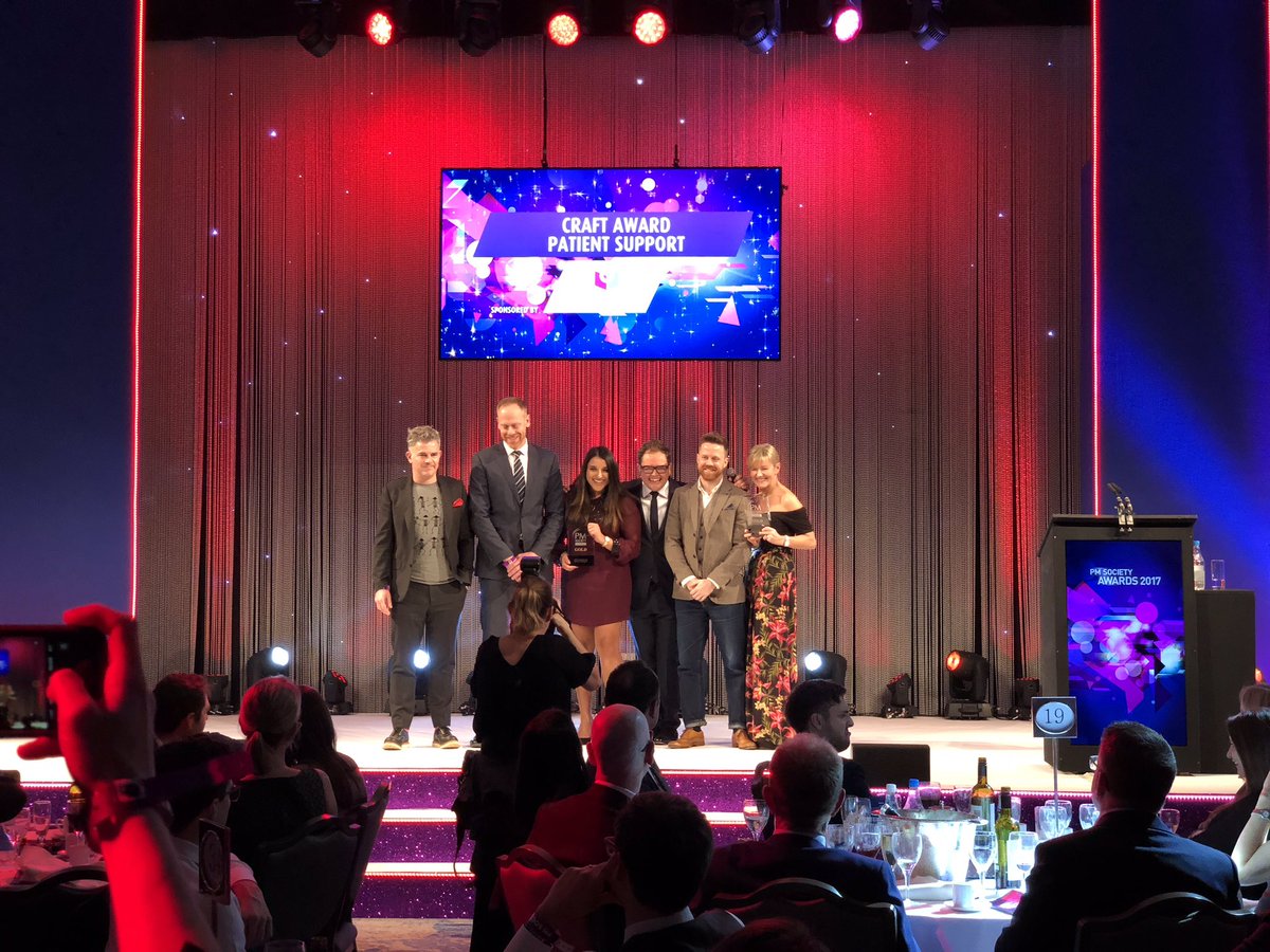 HAVASLYNXEU's tweet image. Together with our sister agencies #H4BMcr and #HavasLifeMcr we smashed the #PMAwards with a total 10 awards - 3 of which where Golds! Go team! #HavasTogether #HHandYou @PMSociety #LYNXLife