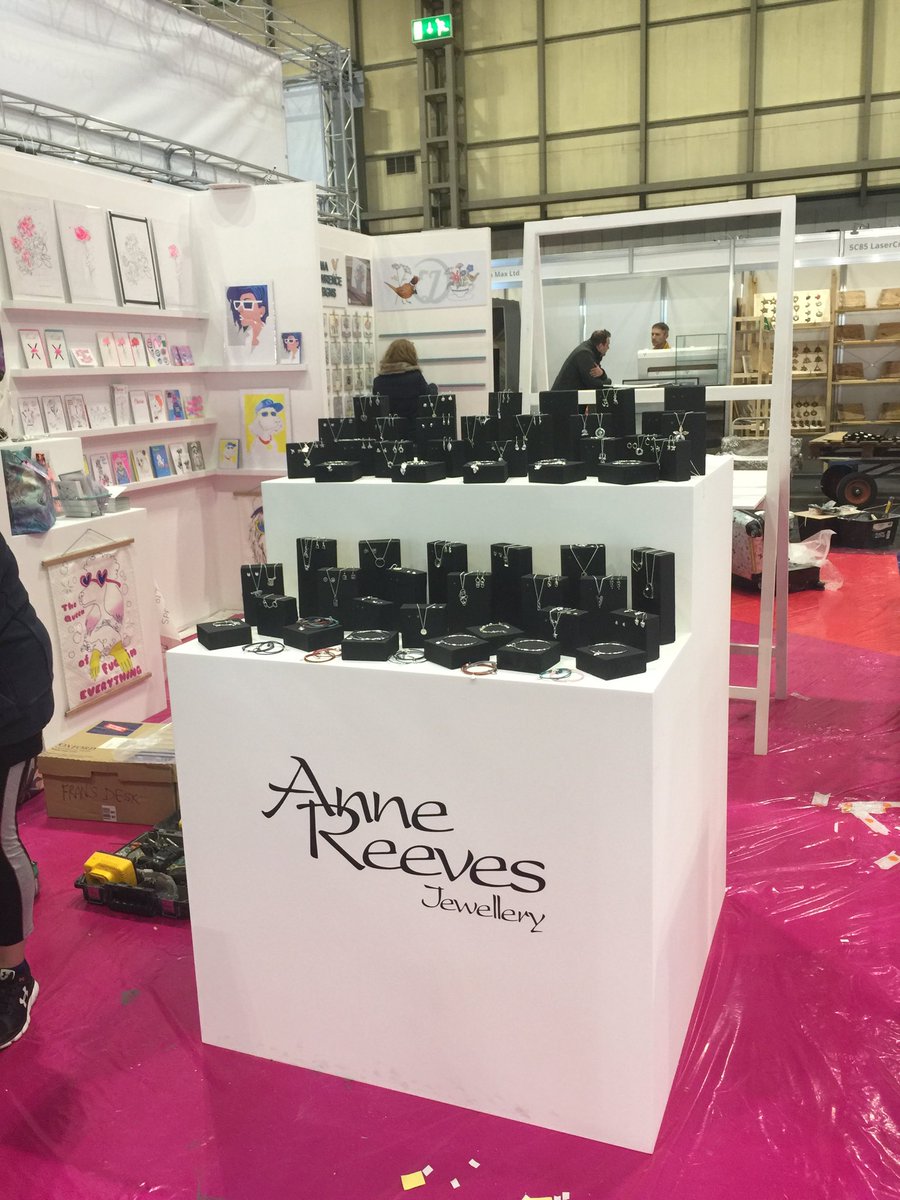 SilverReeves's tweet photo. My stand is starting to take shape! #GiftwareAssociation #SpringFair2018 hall 5, stand c82-d83. https://t.co/mOWtsa3wm2