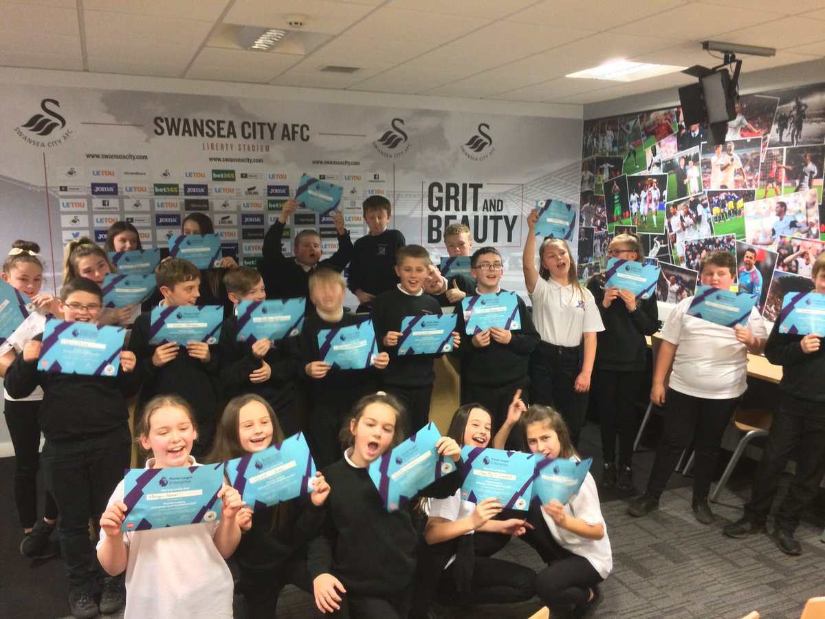 SwansFdn's tweet photo. “Coming on Premier League Enterprise made me feel more confident at school and has helped me do better” 🙌 Glad we could help!
#PLEnterprise #SwansCommunity https://t.co/0uHYwH0MnE