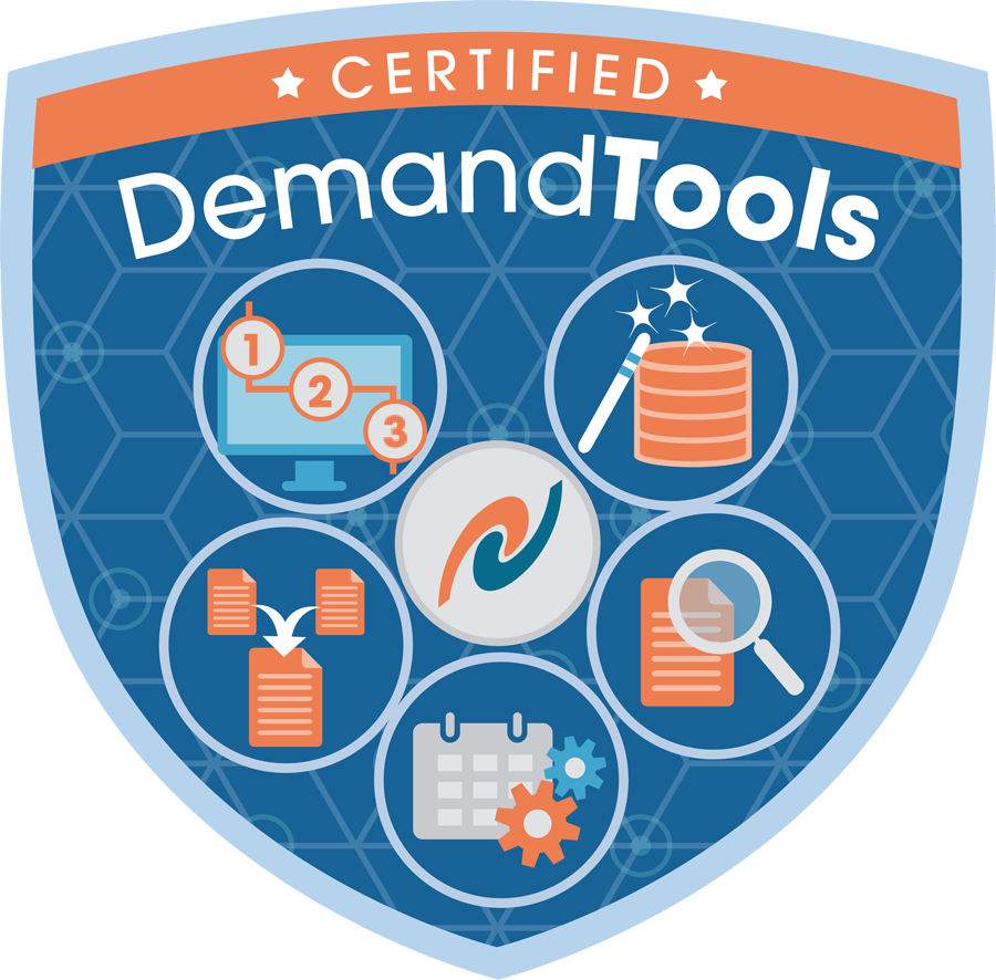 CRMfusioninc's tweet photo. Congratulations to #DemandToolsCertified Katie Campbell from Patron Technology! Have you started your certification yet? Start today and get your free DemandTools hoodie upon completion! https://t.co/Cpn8IuKV37 https://t.co/wkCASrnpG9