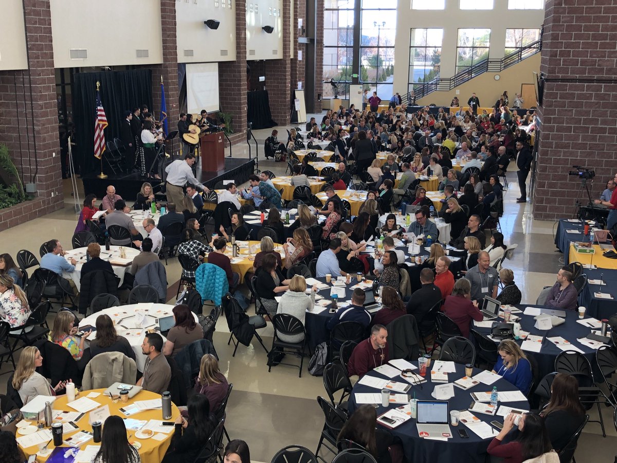 We are welcoming 300+ leaders from across the state to discuss #ExcellenceThroughEquity with keynotes <a href="/PedroANoguera/">Pedro Noguera</a> and <a href="/JKrownapple/">John Krownapple</a> at the Northern Nevada Leadership Summit. Follow along to learn more and engage in the conversation. #NNLS18