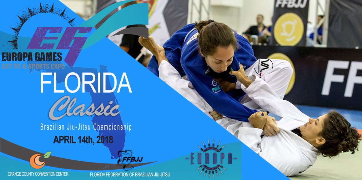 FloridaBjj's tweet photo. Florida Classic BJJ tournament is part of the great event Europe Games in Orlando!! https://t.co/2SIvxJqiUR