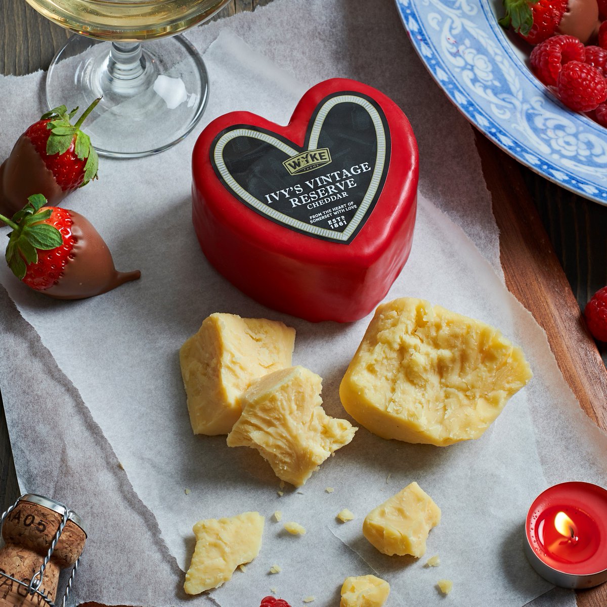 wykefarms's tweet photo. Say it with cheese this #ValentinesDay! We’re giving 5 lucky cheese-lovers the chance to #WIN one of our limited edition hearts. To enter simply RT &amp; reply telling us who you’d love to share a piece of your heart with on the 14th February. Winners announced midday 09.02.18. https://t.co/01TZ40gjrA