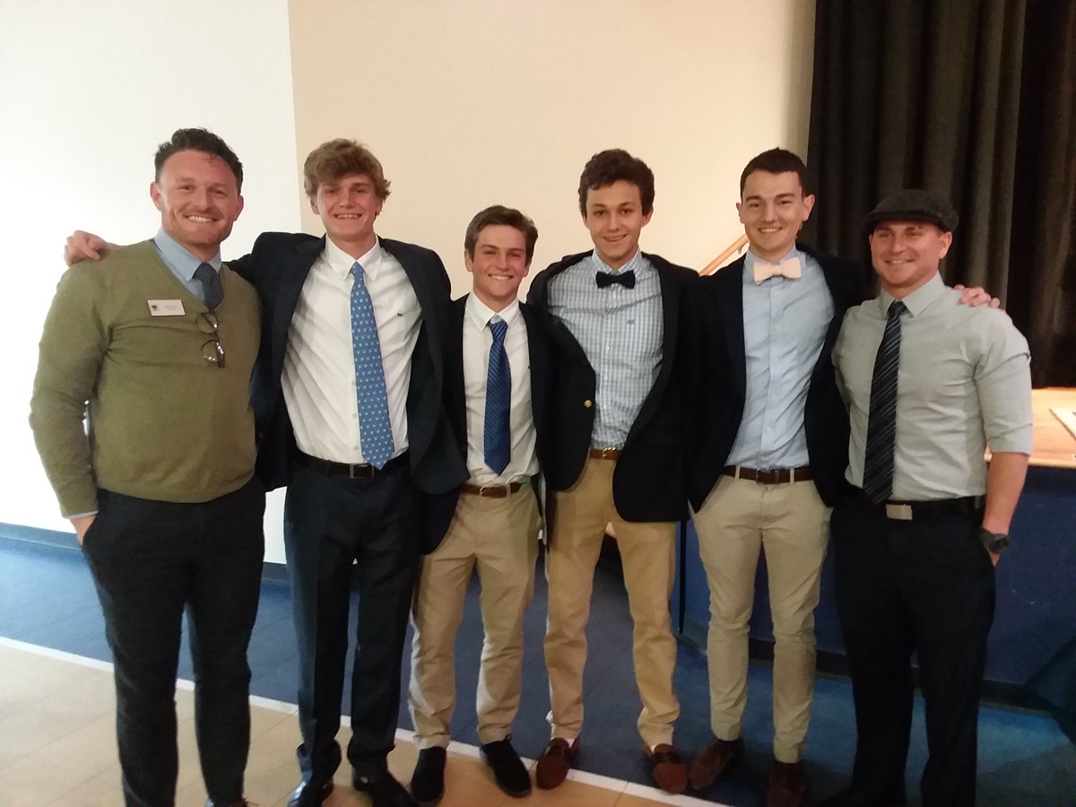 evanberkner6's tweet photo. Senior Recognition Day...head coach Dylan Curtis, Reese, Alex, Evan, Matt, coach Pete Savarese....business not finished yet #nrtb https://t.co/NpJg2sUBo2