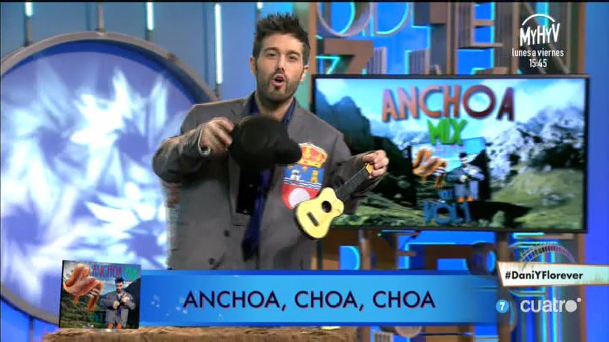 #DaniYFlorever Anchoa, choa, choa, te necesito anchoa, como aaaanteeeees... Esto va directo al número 1 de las listas mundiales 😂 mdia.st/directo4