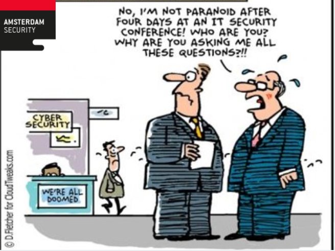 Did you have the same feeling after visiting #amsterdamsecurity? Have a nice weekend!