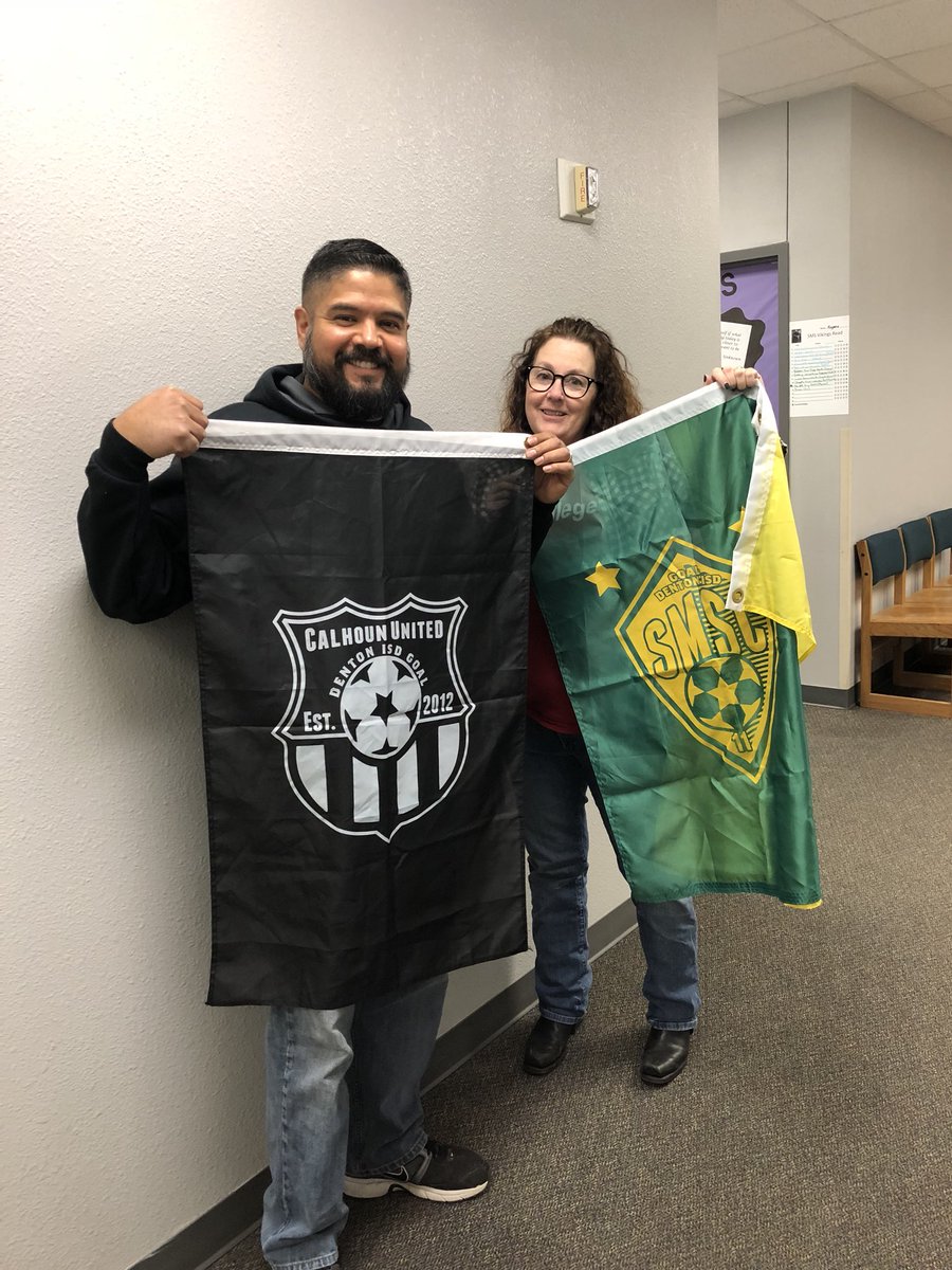 El Clasico: Calhoun United and Damas Unidas take on SMSC and SMSC Valkyries tomorrow 2/3 at DHS. Girls start at 10:30 and the boys at 12:00. Come out and support these student athletes. <a href="/CMS_Cougars/">A. O. Calhoun Middle School</a> <a href="/SMSVikings/">Strickland MS</a> @NTXGOAL <a href="/dentonisd/">Denton ISD</a>