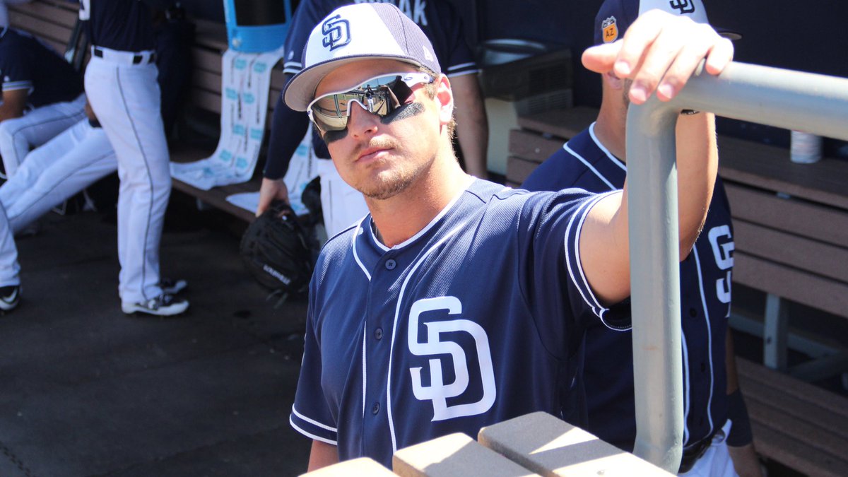 Padres's tweet photo. Punxsutawney Phil says there’s six more weeks of winter. 

#FroeKnows we’re just 1️⃣2️⃣ days away from #PadresST 😎🌵 #GroundhogDay https://t.co/LSih3ud6wU