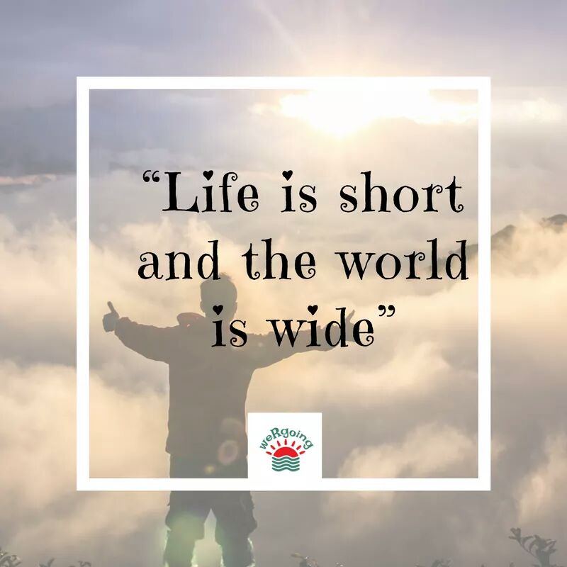 Life is short....maak er wat moois van! Fijn weekend!  #quotes