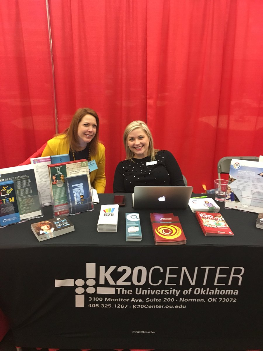 CCOSA's tweet photo. Some of our #OMLEA18 exhibitors sharing resources & tools for #oklaed middle level educators & leaders! https://t.co/f3O74pbMYj