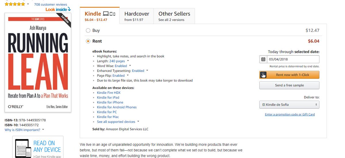 sofimayer's tweet photo. Cuando te das cuenta que estás en un A/B Testing #Amazon #tabbars + #radiobuttons https://t.co/SF7tILpKBB