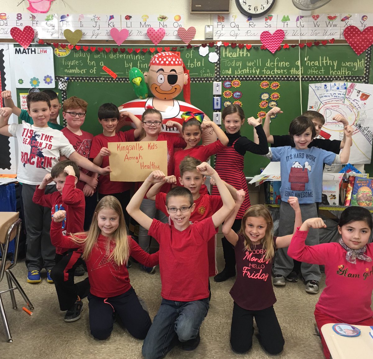 amydgrade3's tweet photo. Kingsville 3rd Graders AAARGHH committed to being healthy!
#BaltCoPS. #bcps https://t.co/O9y6LKLFJf