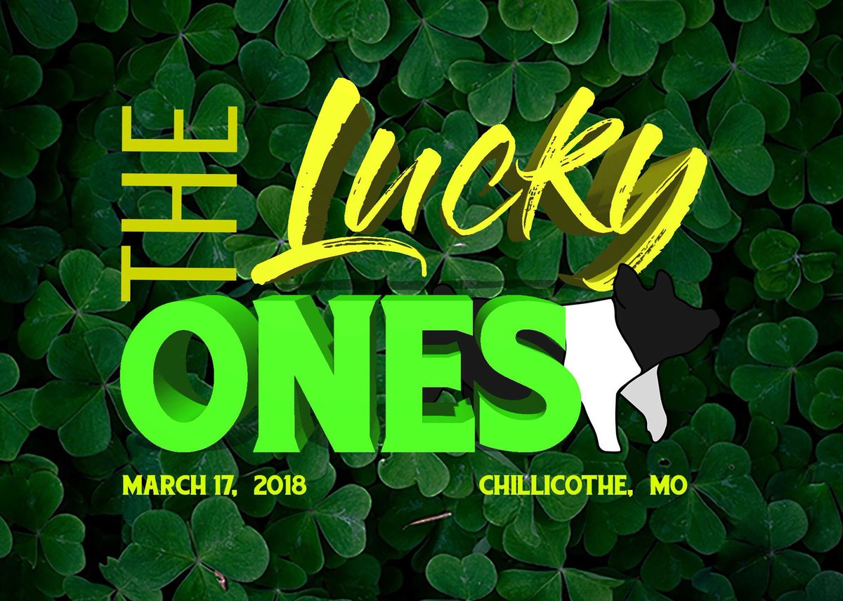 lbshowpigs's tweet photo. Excited to be a part of The Lucky Ones 🍀 Showpig sale in Chillicothe, MO this March! Head over to Facebook for more details! #MakeYourOwnLuck #showpigs 🐖🍀🥓🐷 https://t.co/kK1se3tWSG