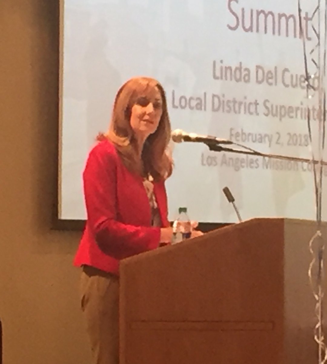 LASchools's tweet photo. .@LDNESchools Supt. Linda Del Cueto opens the Summit, with nearly 450 school and parent leaders focused on strategies for student success. https://t.co/EAuDWCvhnv