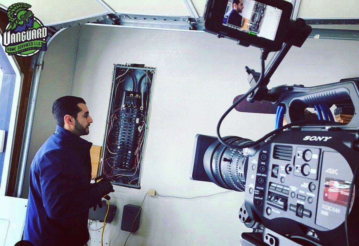 vanguardinspect's tweet photo. #vanguardhomeservices promotional #videoshoot with #filmworks109 today about the usage of #thermalimaging in #homeinspection 

 #homeinspector #supportlocal #customerservice #professional #InterNACHI #CPI #realestate  #inspectingthecapitaldistrict #firstlineofdefense #4k https://t.co/AkQaBHp9Sn