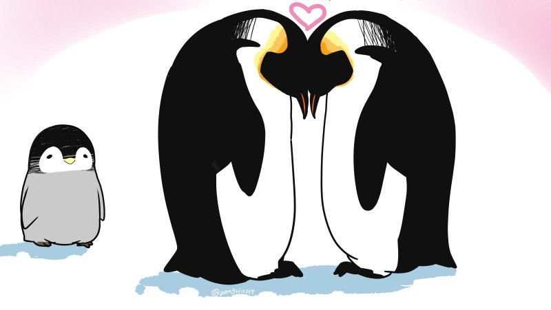 夫婦の日なのでお宅の夫婦紹介して下さい 皇帝ペンギンのオスはメスの