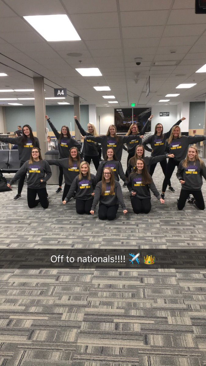 WaukeeDanceTeam's tweet photo. We are SO excited to be #nattysbound 💜💜💜💜 See you soon, Disney World!! https://t.co/KYTi2jnUma