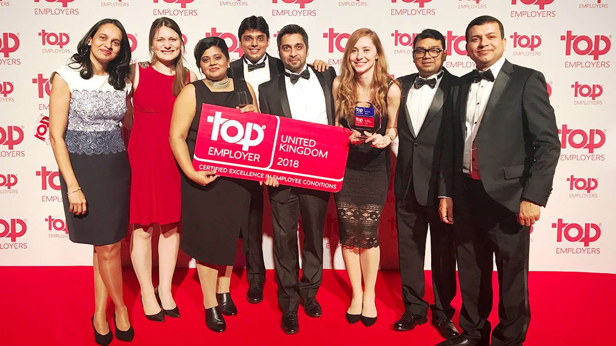 TCS_UKI's tweet photo. Delighted to announce that we've been awarded by @TopEmployersUK for our exceptional employee offerings. https://t.co/z0PiCahv28 #TEUK2018 https://t.co/fVOAM2888U