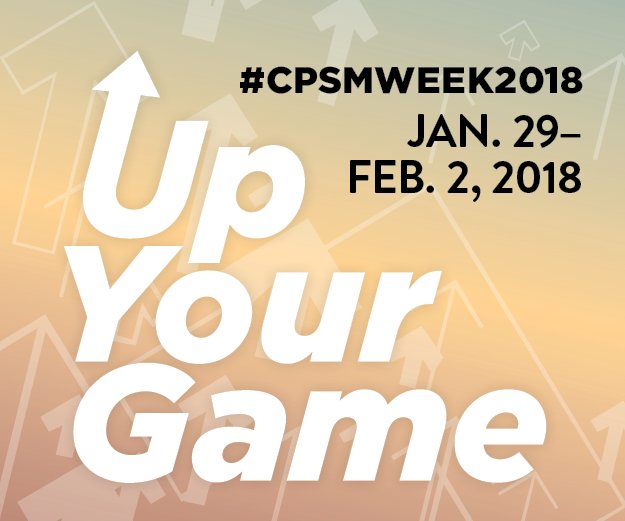 SMPSHQ's tweet photo. We’ll post the winner of the best Chapter CPSM Recruitment Video during #CPSMWeek2018 today at 2 p.m. EST #SMPS https://t.co/SOlTLx3No4