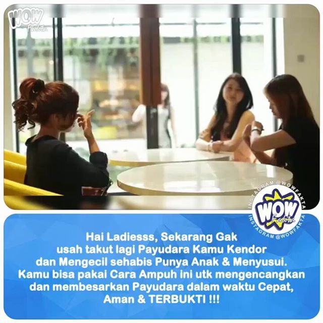 kontenwow's tweet photo. https://t.co/hh9GBLb10z Payudara Kamu Mengecil dan Kendor sehabis punya anak atau menyusui ??
.
Payudara Kamu Kecil dan Tidak menarik ??
.
Sudah berbagai macam cara tapi tidak ada Hasilnya ??
.
Artis dan Model merekomendasikan Kami, Karena Kami sudah berpengalaman lebih dari 10… https://t.co/PfXEWaQKHS