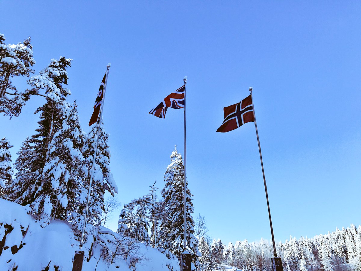 The final engagements of the tour will take place in the beautiful setting of Holmenkollen, the snowy hills that overlook the city of Oslo ❄️#RoyalVisitNorway