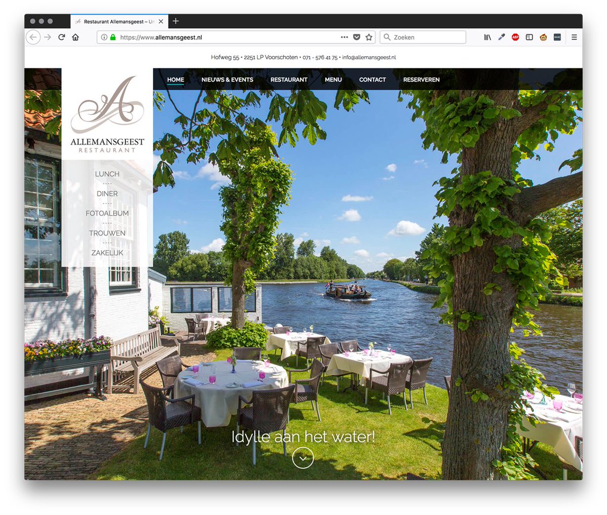 Wij zijn #blij en #trots want onze nieuwe #website is gelanceerd! Met dank aan <a href="/gbgrapefish/">Grapefish</a> voor #webdesign