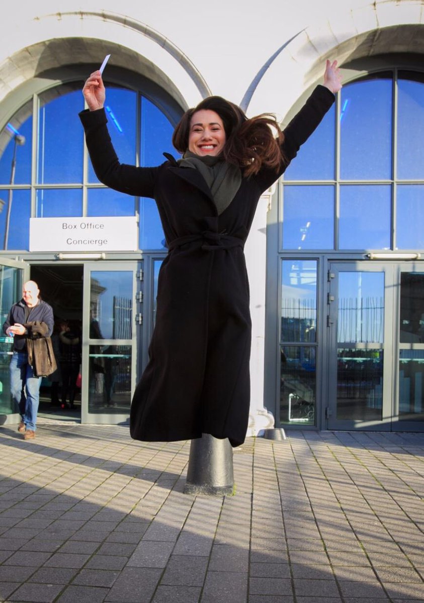 #U2’s biggest fan right here <a href="/YolandaZaw/">Yolanda Zaw</a> 🤣