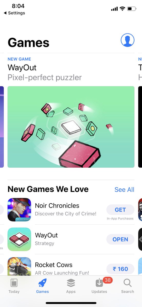 12 hours left for the feature and store discount. Get WayOut at 50% off on the AppStore.

App Store link: apple.co/2Gk304K