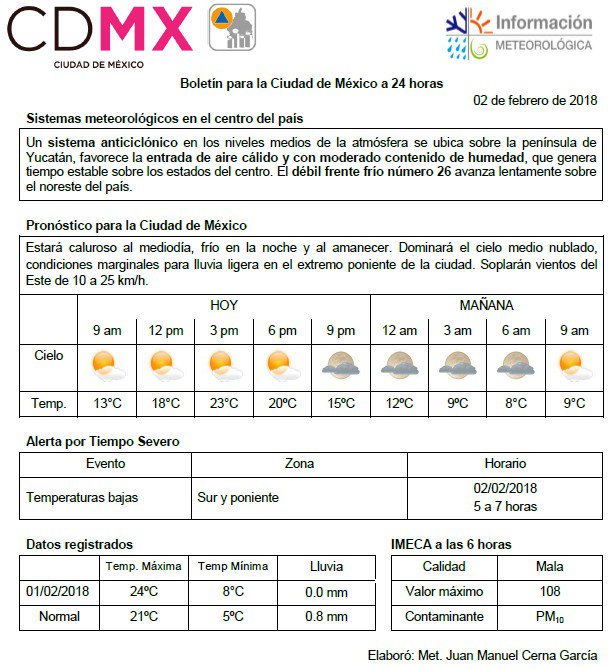 Secretaría de Gestión Integral de Riesgos y PC tweet media