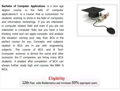 titusuoe's tweet image. #BachelorOfComputerApplications