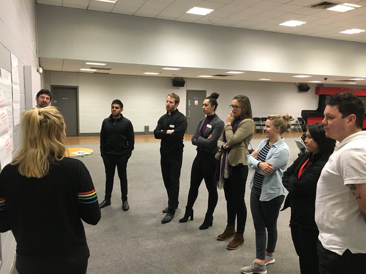 JamesGregs11's tweet photo. Great to be with @EveryoneActive staff this morning discussing and planning how best to engage and retain young people in their leisure centres. @StreetGames #coproduction #righttime #rightplace #rightprice #rightstyle #rightcoach #doorstepsport #CLUB1 https://t.co/CHfpTr40pG