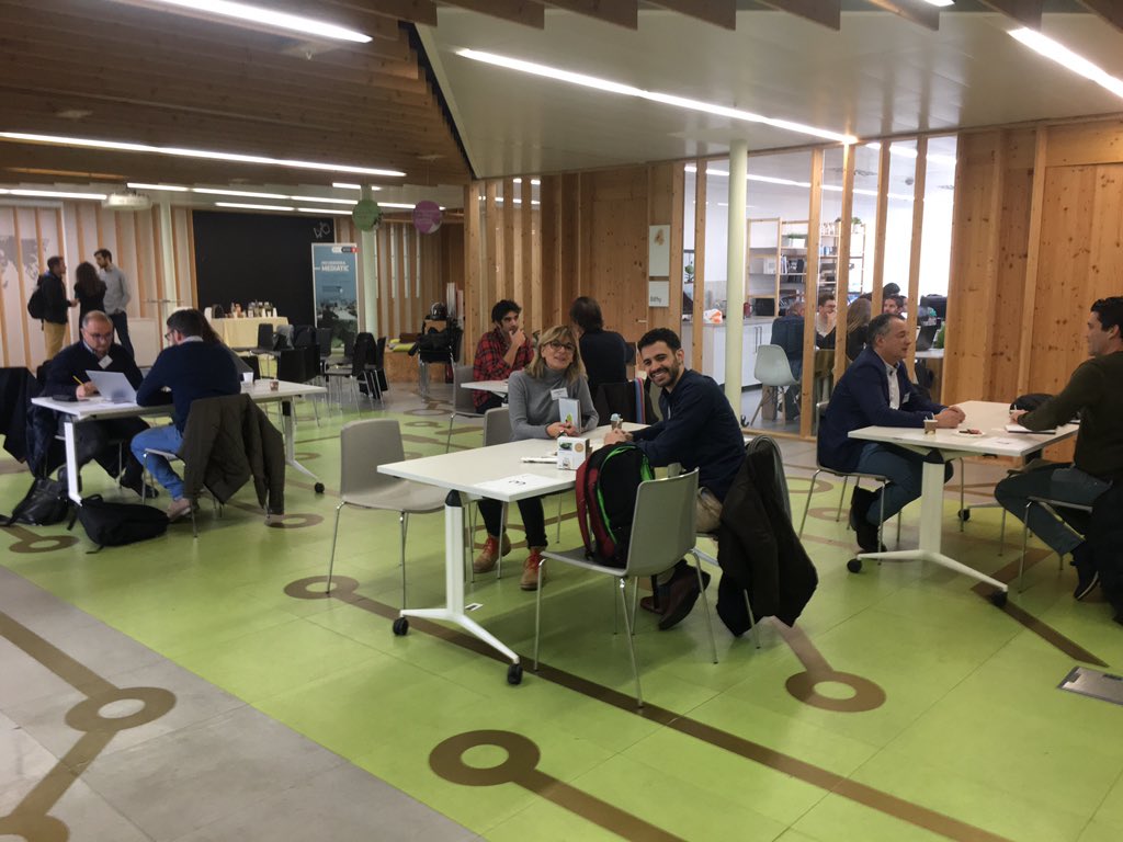 Avui Demoday <a href="/Ship2B/">Ship2b.com</a> +   <a href="/suaracoop/">Suara Cooperativa</a> <a href="/suanity/">Suanity</a> compartint coneixements i buscant les millors solucions tecnològiques pels reptes socials i salut <a href="/Sensovida/">Sensovida</a> <a href="/beprevent/">Beprevent</a> #pensium #rithmi #neki #speakapp <a href="/iWOPI/">iWOPI</a> #kamleon
