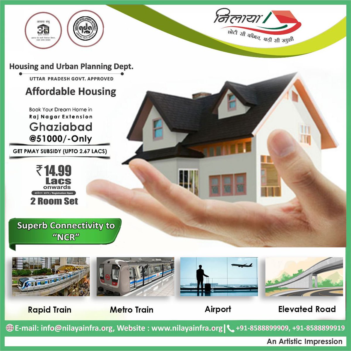 Nilayagreens's tweet photo. #NilayaGreens, for hassle free living.  #AffordableHousinginGhaziabad #NilayaInfra https://t.co/TPHjVdVZVg