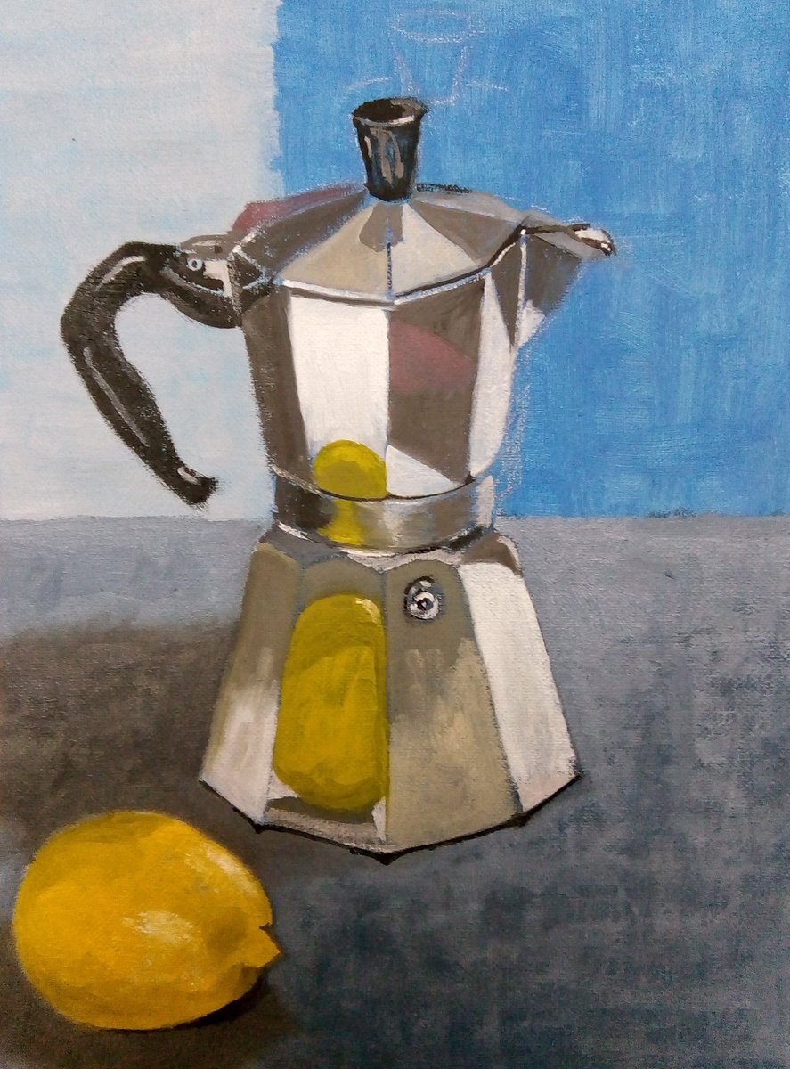 20thcentart's tweet photo. #oilpainting #stilllife #naturemorte #oilonboard #oilonpanel #coffeetime https://t.co/RfybWMwiWL