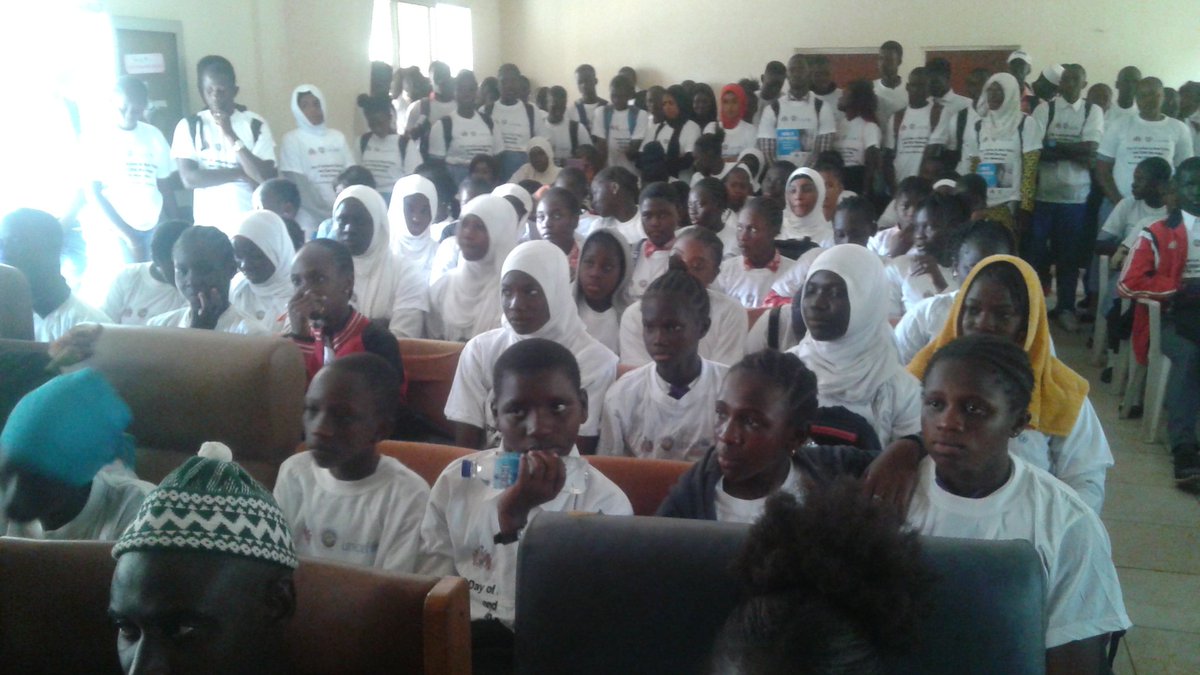 Sulaymanceesay1's tweet photo. "We the #Youth of Banjul are saying no to #FGM/C &amp; #ChildMarriage #NeverAgainInMyGeneration, says Momodou Lamin Bah," Youth Chair #GirlsNotBrides #NYCGambia @UNICEFGambia @GambiaNYC @MaslamSanneh @EdrisaNjie @Mokendeh1 @ceesaylamin2001 https://t.co/02sPdXAoRp