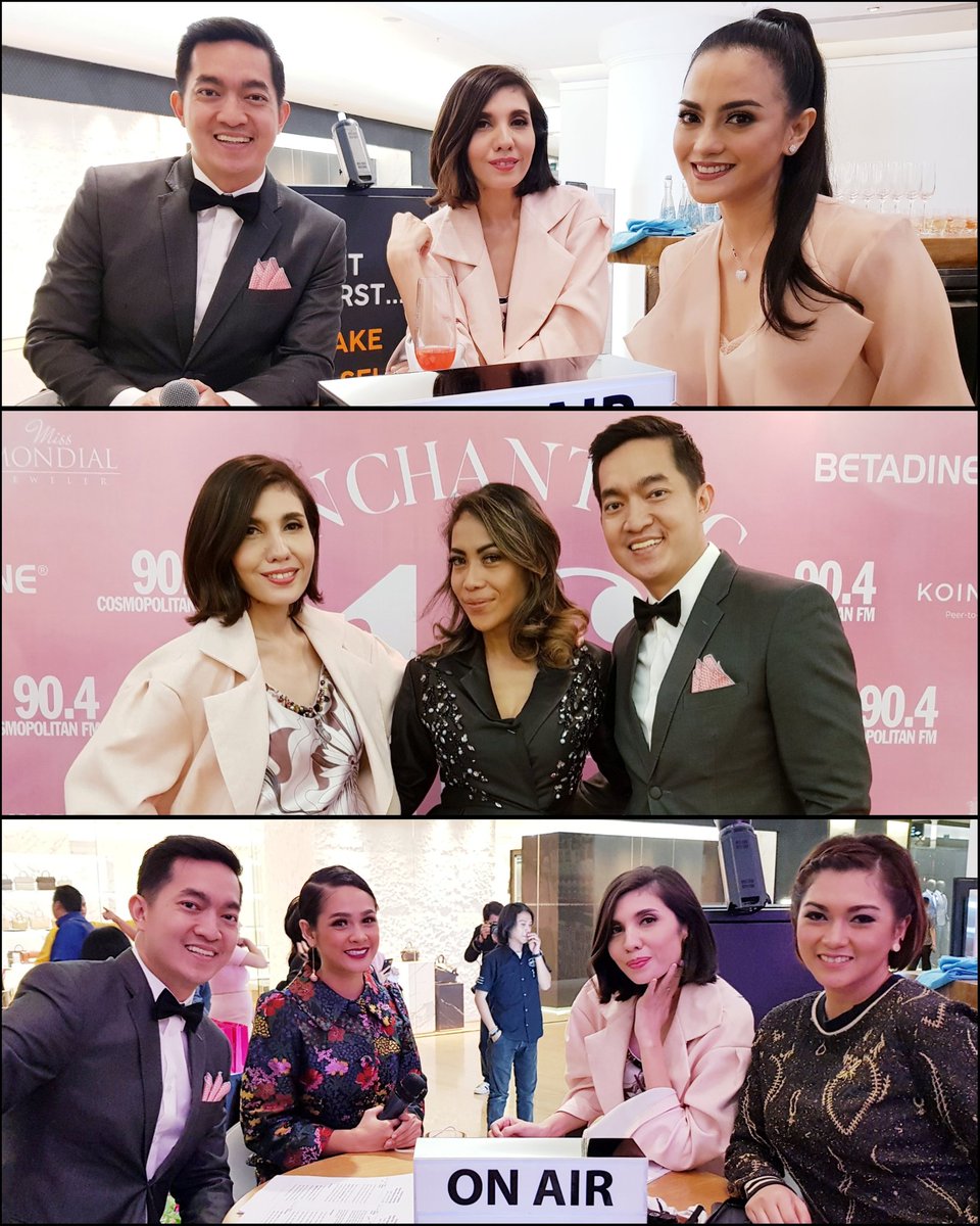 Kami dari tim #HappyHour <a href="/CosmopolitanFM/">90.4 Cosmopolitan Radio</a> bersama para inspiring moms <a href="/ririnekawati/">Ririn Ekawati</a> <a href="/tigerlilybubu/">Nazira C. Noer</a> <a href="/andienaisyah/">andien</a> <a href="/HilyaniHidranto/">Hilyani Hidranto</a> di <a href="/LamodaCafe/">Lamoda Cafe</a> <a href="/plazaindonesia/">plazaindonesia</a> #904CFM16 #Enchanting16Anniversary