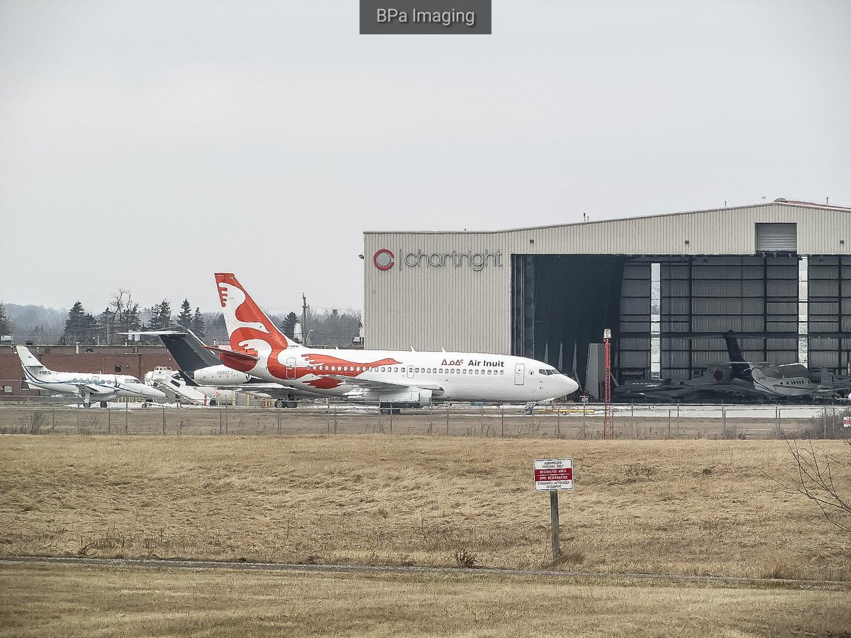 Brandon Panio (@porterguy) on Twitter photo <a href="/AirInuit/">Air Inuit</a> <a href="/Boeing/">The Boeing Company</a> 737-200 getting an avionics upgrade <a href="/chartright/">Chartright</a> in <a href="/FlyYKF/">Region of Waterloo International Airport</a> sitting outside while they shuffle the hangar around <a href="/AirInuit/">Air Inuit</a> <a href="/Boeing/">The Boeing Company</a> 737-200 getting an avionics upgrade <a href="/chartright/">Chartright</a> in <a href="/FlyYKF/">Region of Waterloo International Airport</a> sitting outside while they shuffle the hangar around