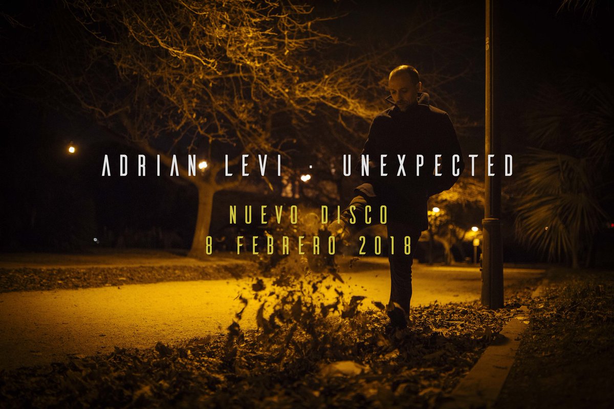 adrianlevimusic's tweet photo. "UNEXPECTED" NUEVO DISCO ADRIAN LEVI

8 Febrero 2018 https://t.co/hlaSct9EWO