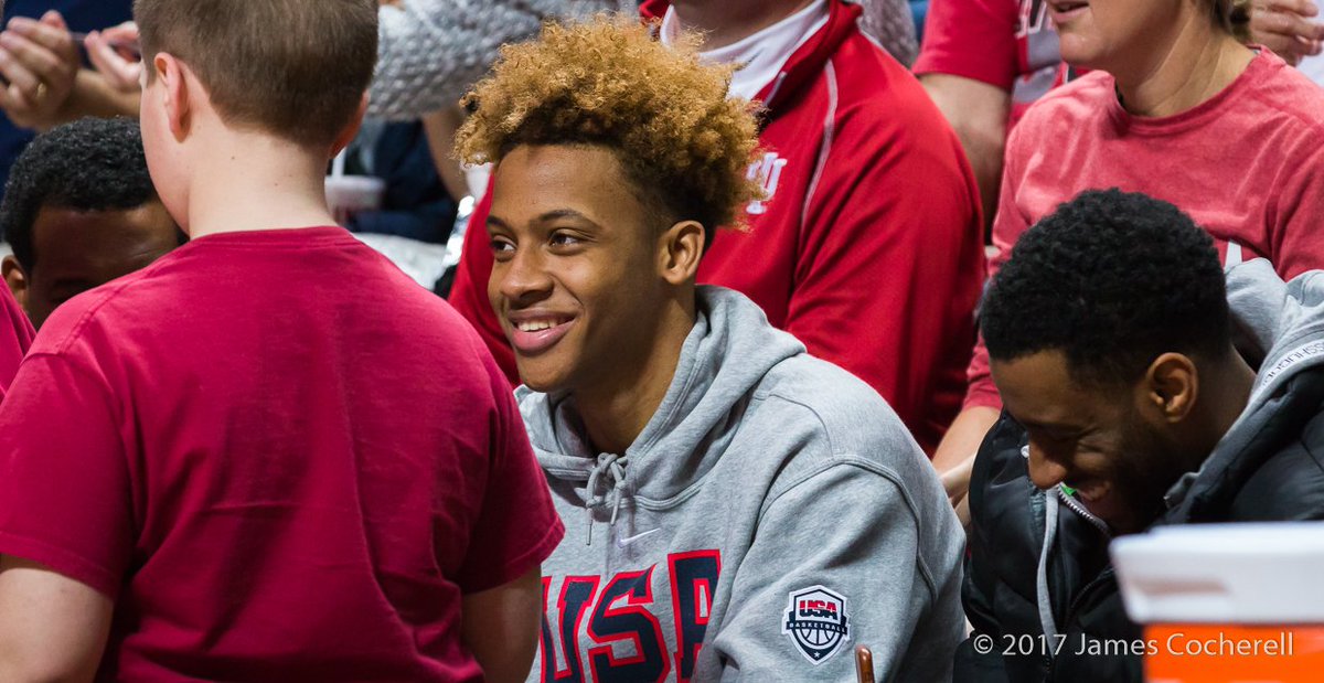 JeffRabjohns's tweet photo. 5-star Romeo Langford &amp; his family have been studying Indiana &amp; Archie Miller. They like what they've seen. They discuss why and a potential announcement date they are eyeing. #iubb. Story: https://t.co/iHpZi5HNZx https://t.co/wduGgLhIfS