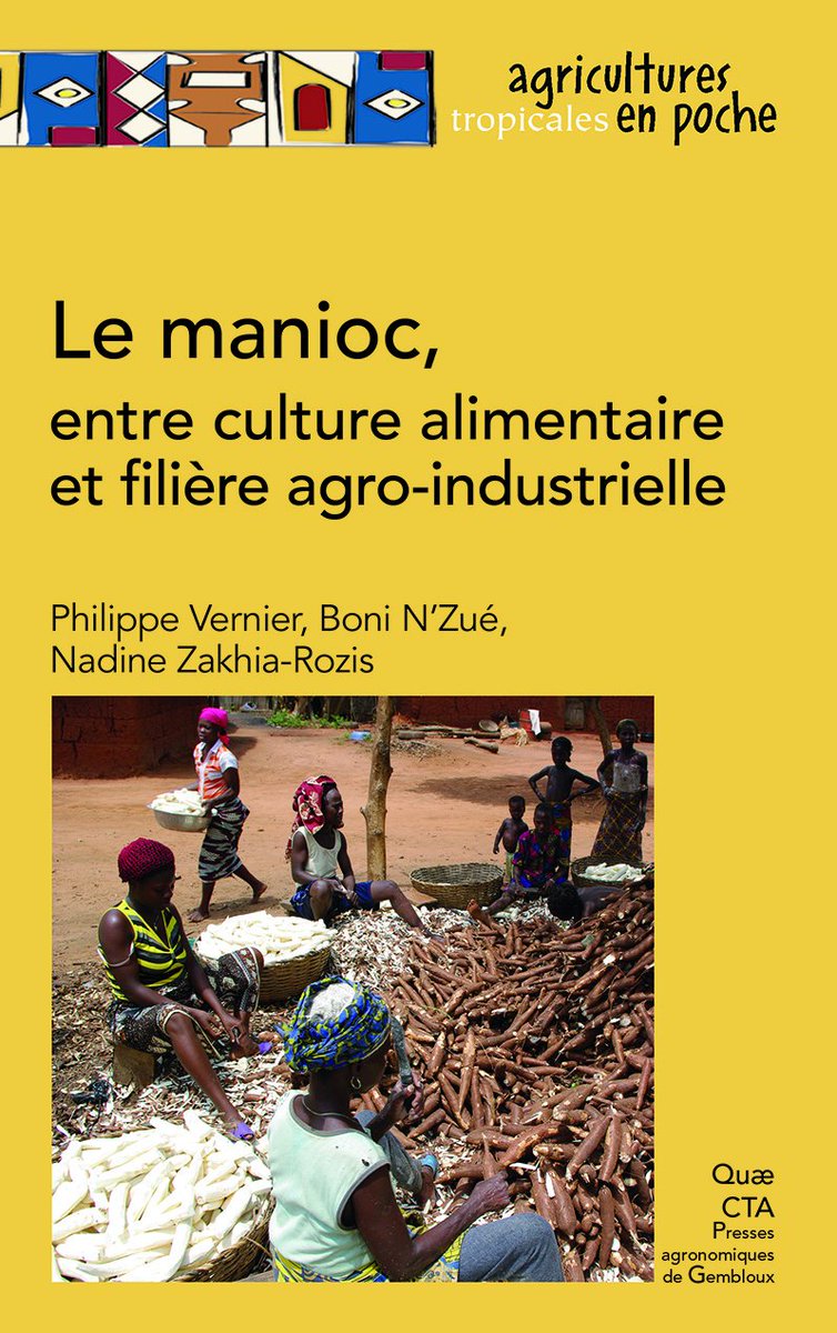 editionsquae's tweet photo. #Parution | Un ouvrage complet sur le manioc, une production cruciale dans de nombreux pays du Sud : sa biologie, sa culture et ses utilisations > https://t.co/zOl6b698ny Cc @Cirad @CTAflash https://t.co/9LeDMxDdQv