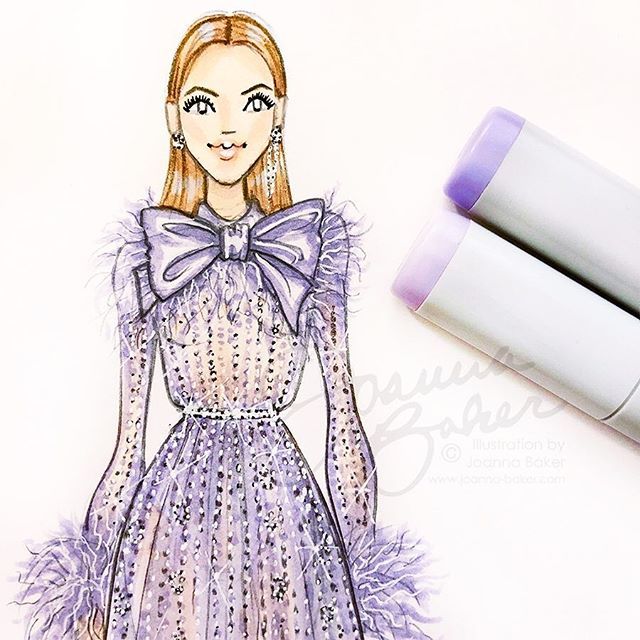 JoannaLBaker's tweet photo. Close up of my @eliesaabworld couture sketch... did you catch my couture week recap?! Details from all my sketches on the blog now, go to https://t.co/nm6nZV5wau or click the link in my profile 💜💜 #fashionillustration #couturefashion #eliesaab #coutu… https://t.co/jTwxlZ6xmg https://t.co/KcRARcmzAl