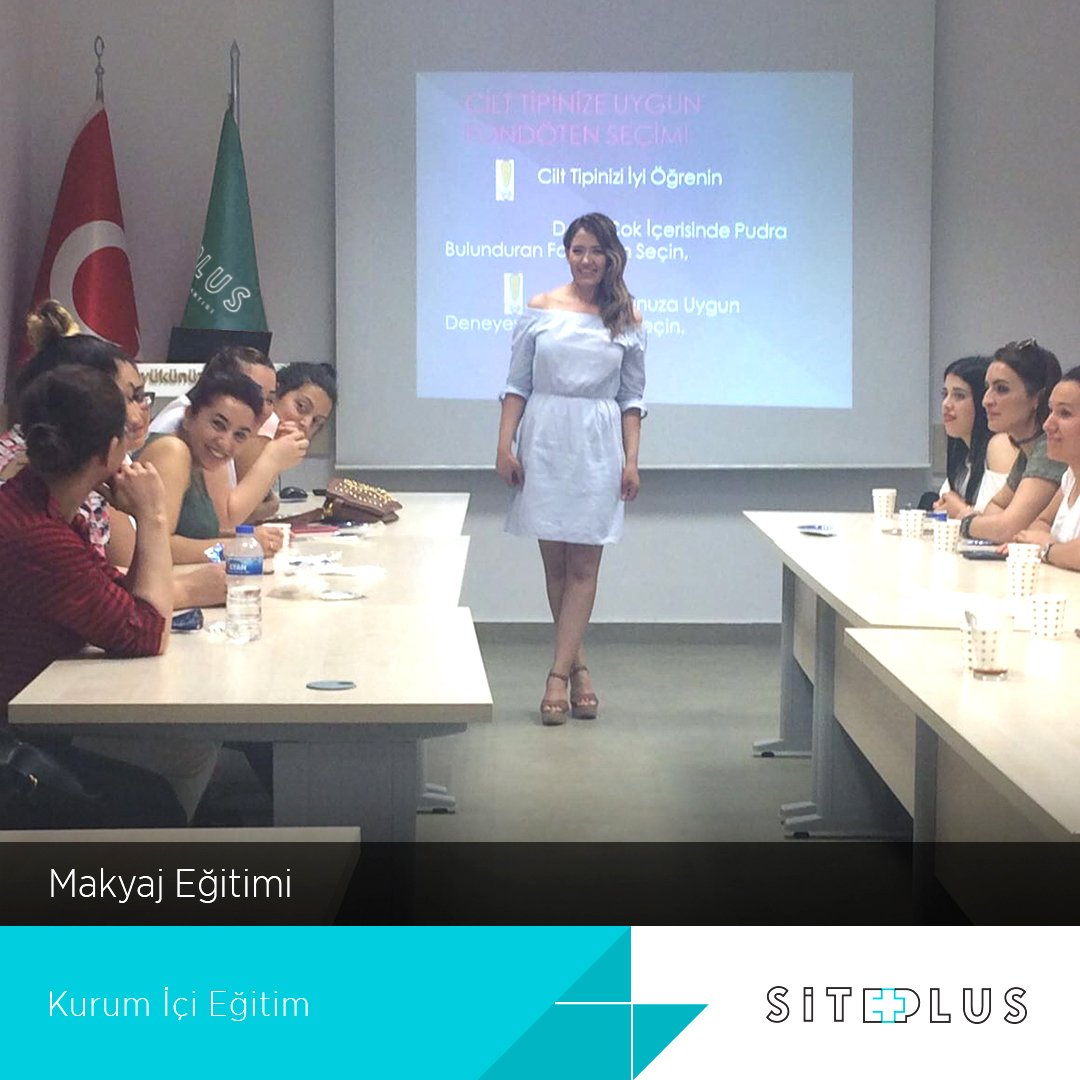Siteplus’ın görünen yüzleri olan servis personelimizin bireysel motivasyonunu ve performansını arttırmak için kişisel bakım-makyaj teknikleri eğitimi veriyoruz.