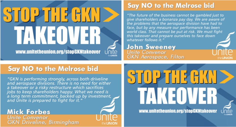 UniteAerospace's tweet photo. Government urged to intervene in debt fuelled takeover bid of GKN 

https://t.co/hFxLgRswq0 https://t.co/WrRPu9tCqo