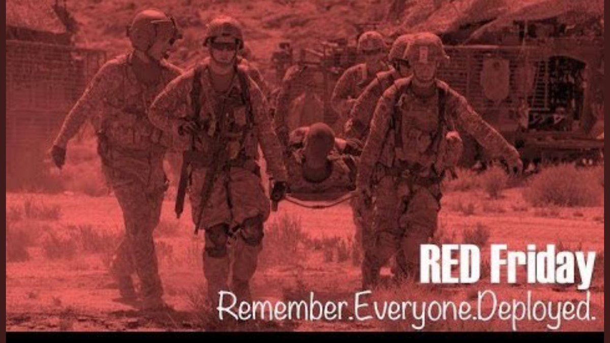 ReillyRoadCC's tweet photo. For women and men deployed - remember and pray for them. #REDFriday #GoRedForWomen https://t.co/5c6414RApB