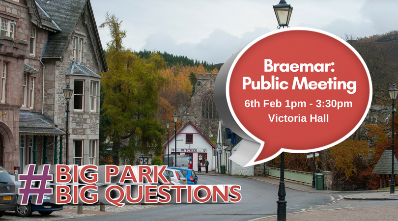 cairngormsnews's tweet photo. Join us in #Braemar on Tuesday 6 Feb for a #BigParkBigQuestions drop-in session from 1pm and round table discussion from 2.30pm at the #VictoriaHall Ask us all your #MainIssuesReport questions before you make your #consultation submission https://t.co/jGYyGhDrgk