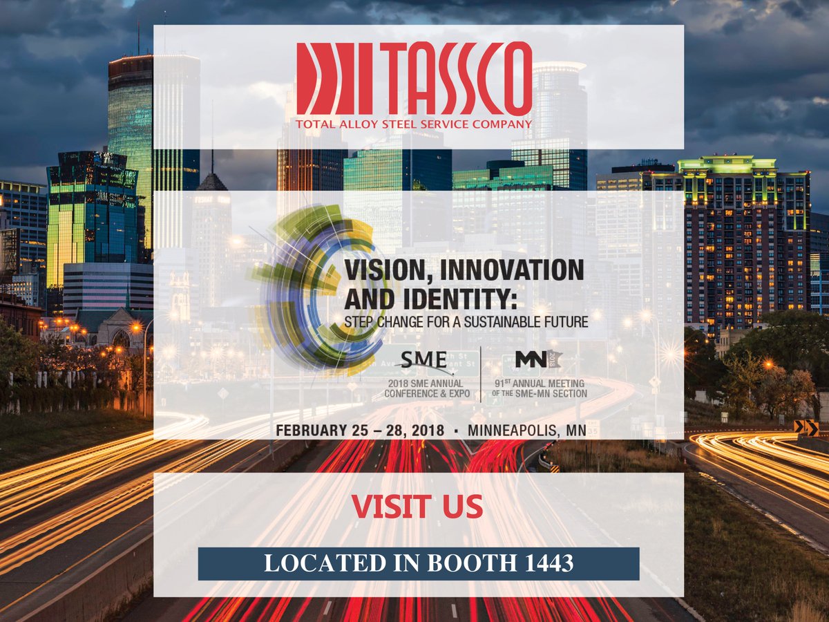 TASSCO_Solution's tweet photo. Headed to SME? We are too! Make plans to come visit our booth February 25th - 28th. See you there! #SME2018 https://t.co/SD3d5I1Im1