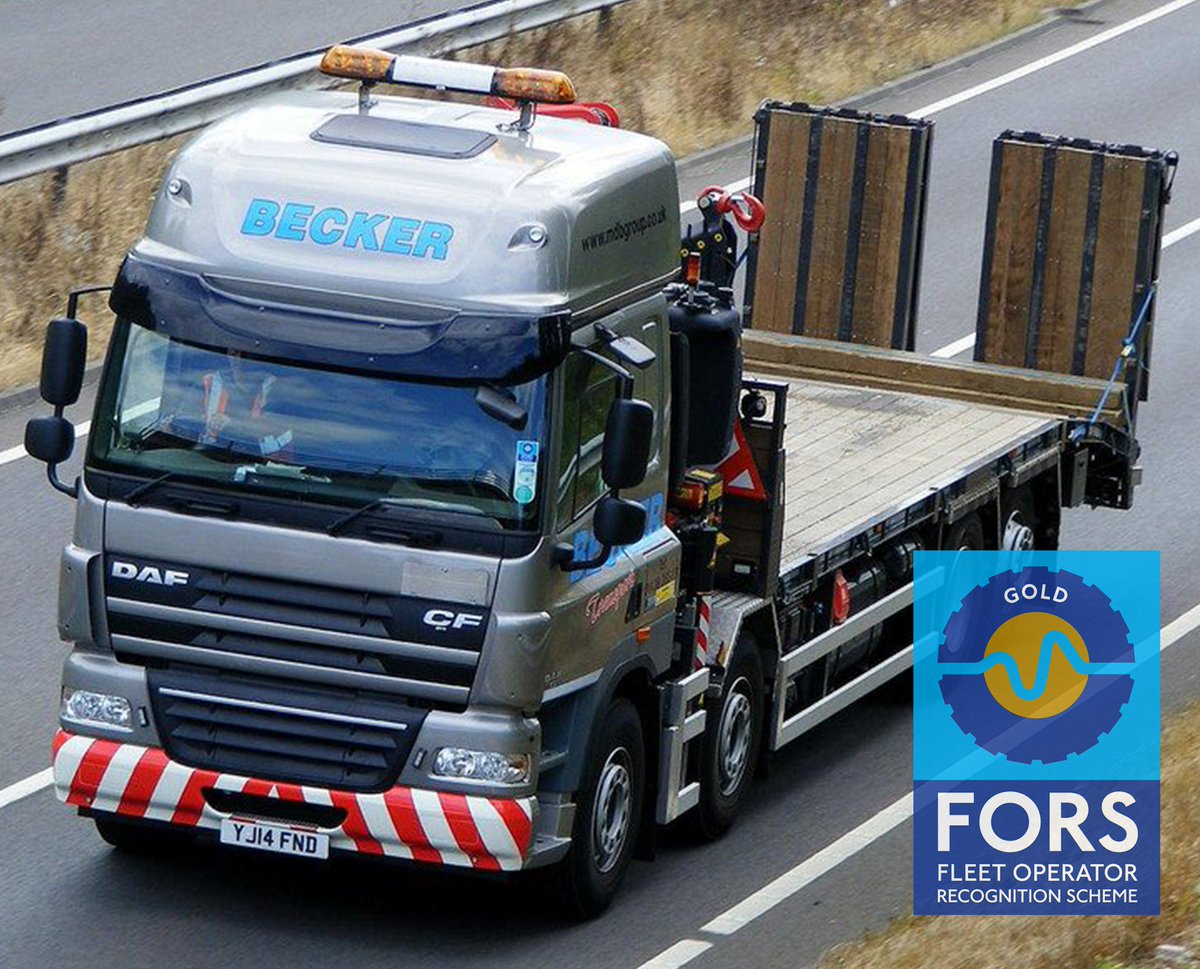 FORS_online's tweet photo. #Congratulations @BeckerTrans1965 on maintaining #FORSGold! "Becker Transport has seen an increasing number of enquiries from customers requiring FORS accreditation" - John Stirrup Director https://t.co/Xjmeh5un8b #transport https://t.co/Ykf1QYJIMn